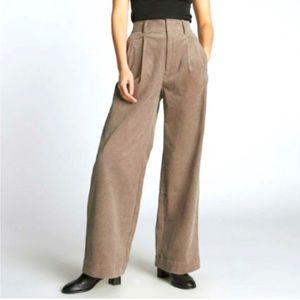 Everlane corduroy way high pants size 10